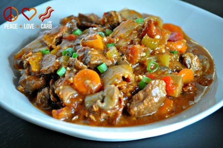 Hearty Slow Cooker Beef Stew – Low Carb, Paleo