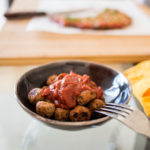 Paleo Pizza Meatballs Recipe #paleo https://paleoflourish.com/paleo-pizza-meatball-recipe