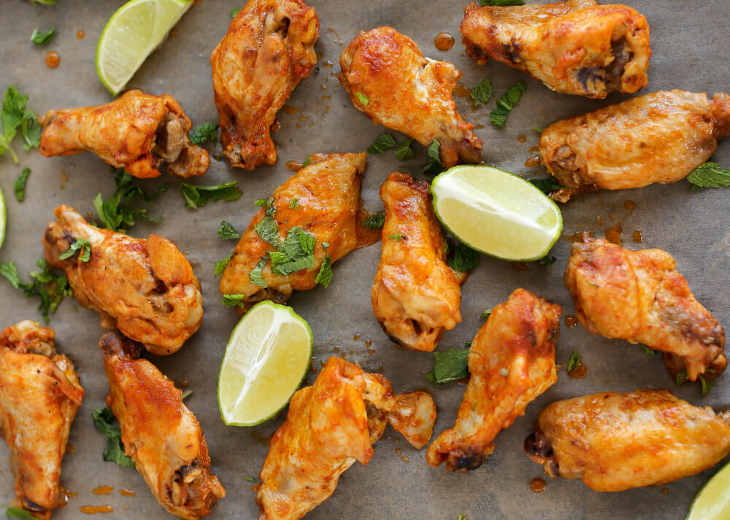 Slow Cooker Red Curry Chicken Wings