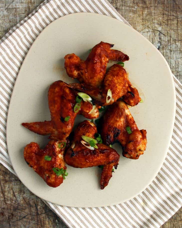 Paleo Sticky Chicken Wings Recipe #paleo #https://paleoflourish.com//paleo-sticky-chicken-wings-recipe