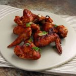 Paleo Sticky Chicken Wings Recipe #paleo #https://paleoflourish.com/paleo-sticky-chicken-wings-recipe