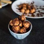 Paleo Chocolate Coconut Macaroons Recipe #paleo https://paleoflourish.com/paleo-chocolate-coconut-macaroons-recipe