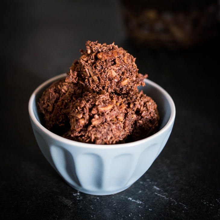 Paleo Chocolate Haystacks Recipe #paleo https://paleoflourish.com/paleo-chocolate-haystacks-recipe