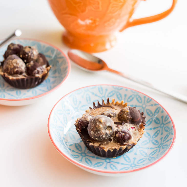 Paleo Chocolate Covered Berry Cups #paleo https://paleoflourish.com/paleo-chocolate-covered-berry-cups