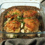 Paleo Slow Cooker Garlic Chicken Recipe #paleo https://paleoflourish.com/paleo-slow-cooker-garlic-chicken-recipe