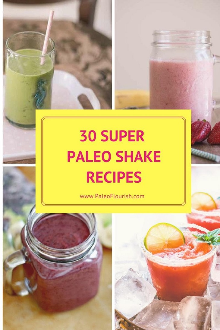 Paleo Shake Recipes #paleo - http://paleoflourish.com/paleo-shake-recipes/