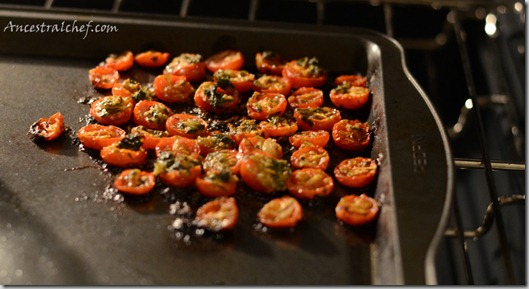 paleo roasted tomato salad recipe